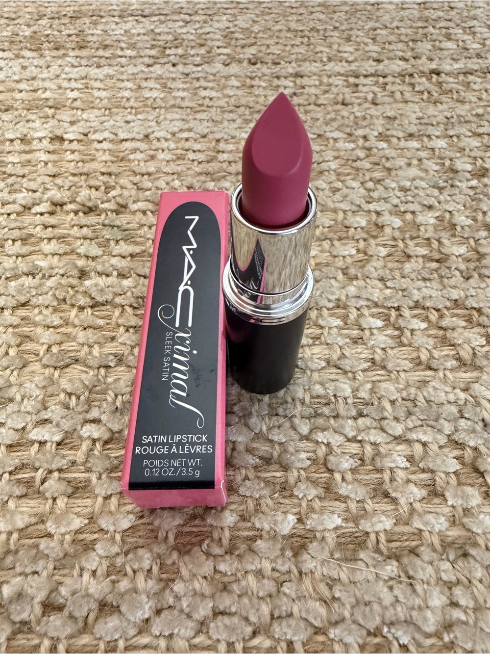 MAC Cosmetics Satin Lipstick - 802 Brave sleek satin